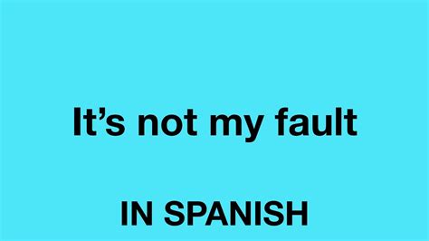 fault en español|Fault in Spanish .